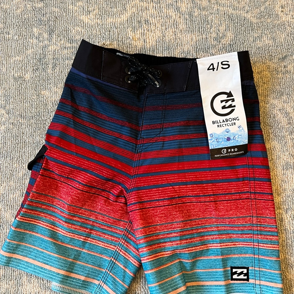 Swim trunks. Billabong. Size: 4